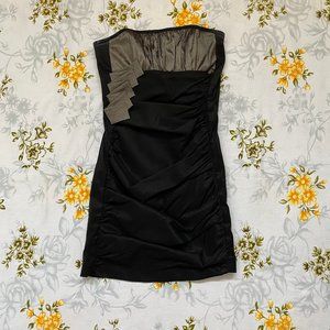 Jessica McClintock Strapless Cocktail Dress